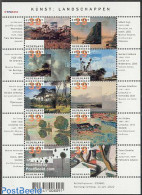 Netherlands 2002 Landscape Paintings 10v M/s, Mint NH, Art - Modern Art (1850-present) - Paintings - Unused Stamps