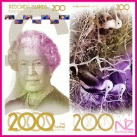 Redonda Islands £200 Queen Elizabeth II QEII Private Fantasy Test Banknote - India