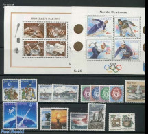 Norway 1991 Yearset 1991 (17v+2s/s), Mint NH, Various - Yearsets (by Country) - Neufs