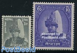 Nepal 1966 Definitives 2v, Mint NH - Nepal