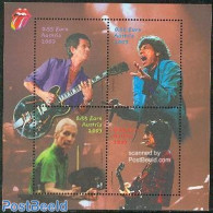 Austria 2003 Rolling Stones 4v M/s, Mint NH, Performance Art - Music - Popular Music - Unused Stamps