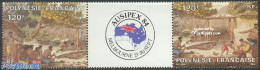French Polynesia 1984 Ausipex 2v, Mint NH, Philately - Ungebraucht