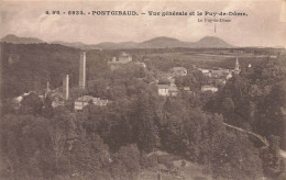 Pontgibaud * Vue Générale Du Village Et Du Puy De Dôme - Other & Unclassified