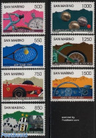 San Marino 1997 Sports 7v, Mint NH, Sport - Transport - Autosports - Cycling - Football - Sport (other And Mixed) - Te.. - Unused Stamps