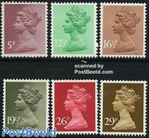 Great Britain 1982 Definitives 6v, Mint NH - Nuevos