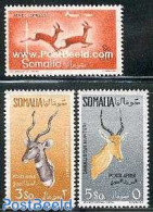 Italian Somalia 1958 Antelopes 3v, Mint NH, Nature - Animals (others & Mixed) - Wild Mammals - Other & Unclassified