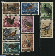 Yugoslavia 1958 Birds 9v, Mint NH, Nature - Birds - Ducks - Poultry - Nuevos