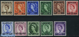 Kuwait 1957 Definitives 11v, Mint NH - Koeweit