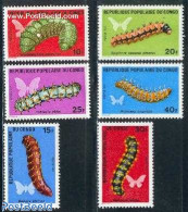 Congo Republic 1971 Cocoons 6v, Mint NH, Nature - Butterflies - Insects - Autres & Non Classés