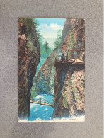 Servoz Gorges De La Diosaz, Vue Prise Du Pont Naturel Carte Postale Postcard - Andere & Zonder Classificatie