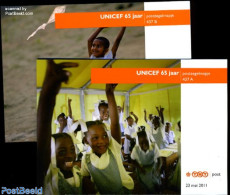 Netherlands 2011 65 Years UNICEF 10v, Presentation Pack 437A+B, Mint NH, History - Performance Art - Various - Unicef .. - Nuovi