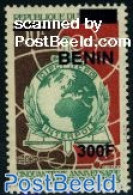 Benin 2008 Interpol Overprint 1v, Mint NH, Various - Globes - Police - Unused Stamps