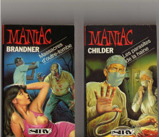 MANIAC - Childer LES PARASITES DE LA HAINE & Brander MASSACRES D'OUTRE-TOMBE - Andere & Zonder Classificatie