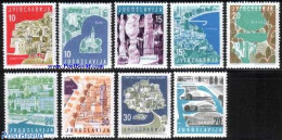 Yugoslavia 1959 Tourism 9v, Mint NH, History - Various - Geology - Tourism - Neufs