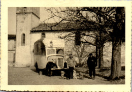 Photographie Photo Vintage Snapshot Amateur Camionnette Camion à Situer - Eisenbahnen