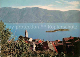 12719899 Ronco Sopra Ascona Panorama Lago Maggiore Alpen Ronco Sopra Ascona - Andere & Zonder Classificatie