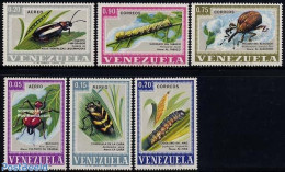Venezuela 1968 Insects 6v, Mint NH, Nature - Insects - Venezuela