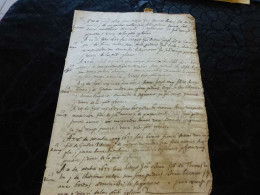 VP-91 , Registre Manuscrit  De Naissance Datant De 1623 - Manuscripten