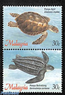 Malaysia 1995 Turtles 2v [:], Mint NH, Nature - Reptiles - Turtles - Other & Unclassified