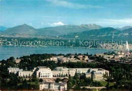 12719487 Geneve GE Fliegeraufnahme Palais Des Nations Unies Geneve - Andere & Zonder Classificatie