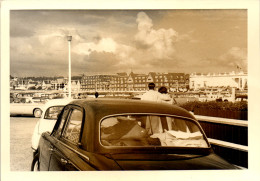 Photographie Photo Vintage Snapshot Amateur Automobile Voiture  - Automobiles