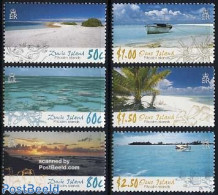Pitcairn Islands 2005 Beaches 6v (Oena & Ducie Islands), Mint NH, Transport - Various - Ships And Boats - Tourism - Barcos