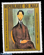 Mali 1984 Modigliani Painting 1v, Mint NH, Art - Modern Art (1850-present) - Malí (1959-...)