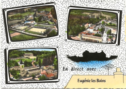 CPSM Eugenie Les Bains  Multivues - Autres & Non Classés