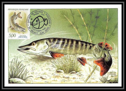 4554c/ Carte Maximum (card) France N°2666 Poissons (Fish) De France édition Cef Fdc 1990 - Poissons