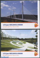 Netherlands 2013 125 Years Arcadis & KNHM Presentation Pack 473a+b, Mint NH, Transport - Various - Railways - Ships An.. - Unused Stamps