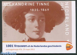 Netherlands 2013 1001 Women In History, Presentation Pack 476, Mint NH, History - Women - Art - Authors - Nuevos