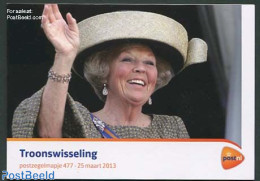 Netherlands 2013 Beatrix, Presentation Pack 477, Mint NH, History - Kings & Queens (Royalty) - Nuevos