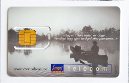 Norway Smart Club Telecom Gsm Original Chip Sim Card - Norvegia