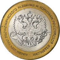 Russie, 10 Roubles, 2002, St. Petersburg, Bimétallique, SUP, KM:750 - Rusia