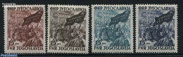 Yugoslavia 1952 Communist Party Congress 4v, Mint NH - Ongebruikt