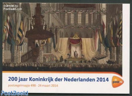 Netherlands 2014 200 Years Kingdom, Presentation Pack 498, Mint NH, History - Kings & Queens (Royalty) - Ungebraucht