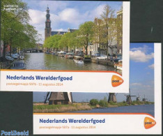 Netherlands 2014 UNESCO World Heritage, Presentation Pack 507a+b, Mint NH, History - Nature - Transport - Various - Wo.. - Nuevos