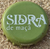 Portugal Capsule Bière Beer Crown Cap Sidra De Maça Cidre De Pomme SU - Altri & Non Classificati