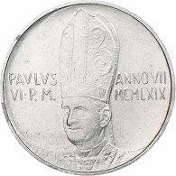 Vatican, Paul VI, 1 Lire, 1969 - Anno VII, Rome, Aluminium, SPL+, KM:108 - Vaticano (Ciudad Del)