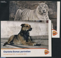 Netherlands 2015 Charlotte Dumas, Animal Portraits, Presentation Pack 527a+b, Mint NH, Nature - Animals (others & Mixe.. - Neufs