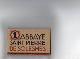 Solesmes - Carnet De 20 CPA  De L' Abbaye Saint Pierre (complet) - Solesmes