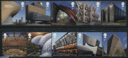 Great Britain 2017 Landmark Buildings 10v (2x[::::]), Mint NH, Performance Art - Theatre - Art - Architecture - Librar.. - Unused Stamps