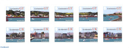 Guernsey 2017 Guernsey Coast 10v S-a, Mint NH, Transport - Ships And Boats - Ships