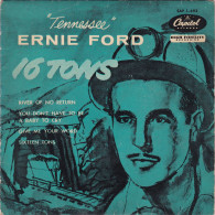 "TENNESSIE" ERNIE FORD : " 16 Tons " - EP - Country En Folk