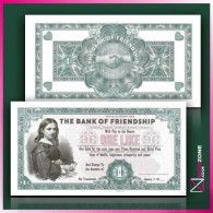 Matej Gabris The Bank Of Friendship Paper Private Fantasy Note Test - Other & Unclassified