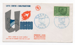 FDC France 1966 - UNESCO 1966 - YT 38 - 75 Paris - UNESCO