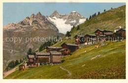 12706599 Findelen VS Zermatt Gabelhoerner Wellenkuppe Findelen VS - Autres & Non Classés