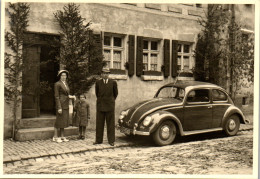 Photographie Photo Vintage Snapshot Amateur Automobile Voiture Auto VW - Automobile