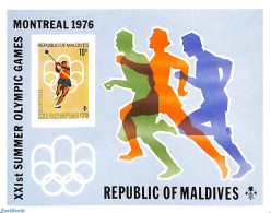 Maldives 1976 Olympic Games S/s, Imperforated, Mint NH, Sport - Olympic Games - Malediven (1965-...)