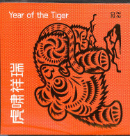 Singapore 2022 Year Of The Tiger, Sheet In Special Pack, Mint NH - Altri & Non Classificati